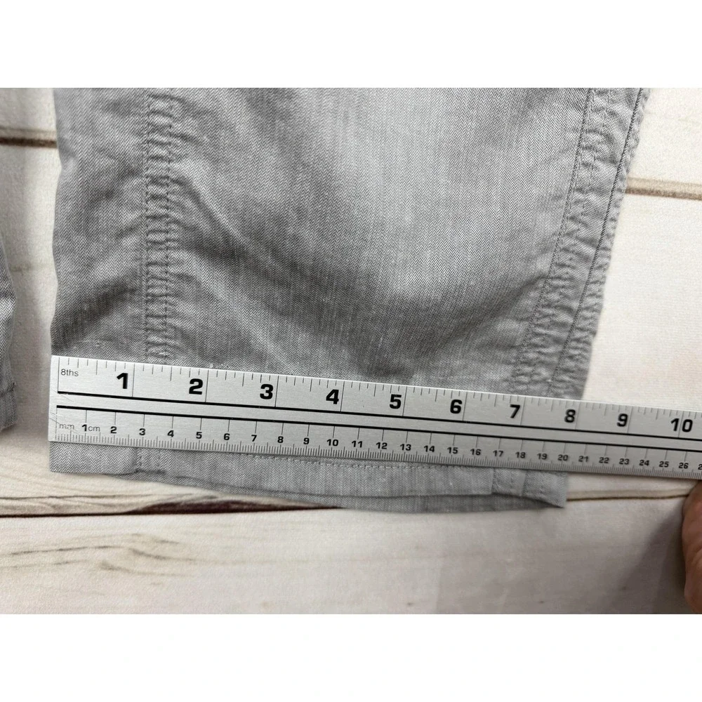 Kuhl Pants Womens 8 Gray Straight Leg Stretch Travel Hiking Outdoor Casual - Picture 12 of 13